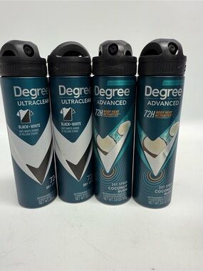Degree Advanced/Ultraclear Dry Spray Antiperspirant - Teal Black